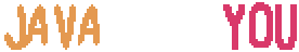 Animated Java Is You title screen